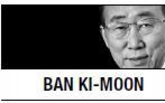 [Ban Ki-moon] A call to ambition to meet today’s challenges