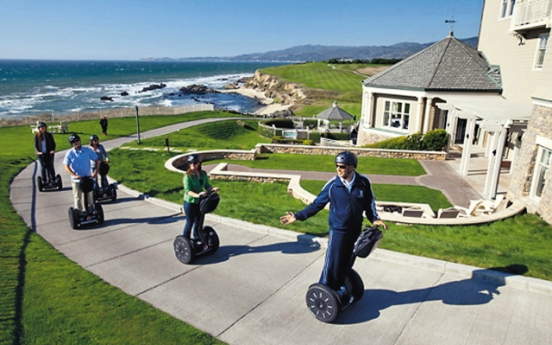 Resorts show guests grounds with Segway tours