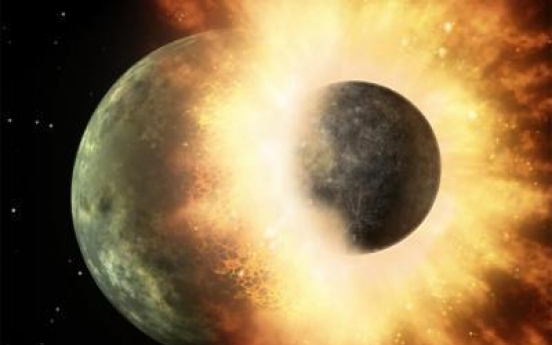 Giant smashup created the Moon, say scientists