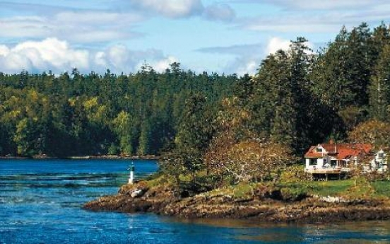 Rolling on and off the water on a drive and ferry trip to British Columbia