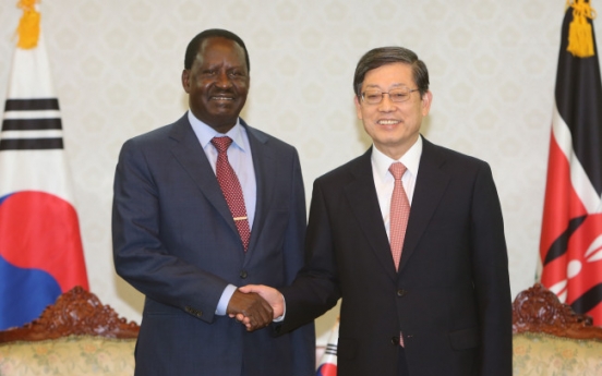 Kenyan P.M. visits Seoul