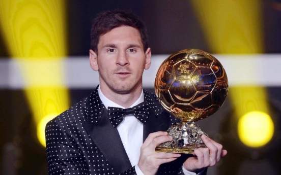 Messi wins record 4th world's best player award