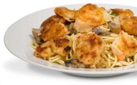 Calorie-rich shrimp pasta tops Xtreme Eating list