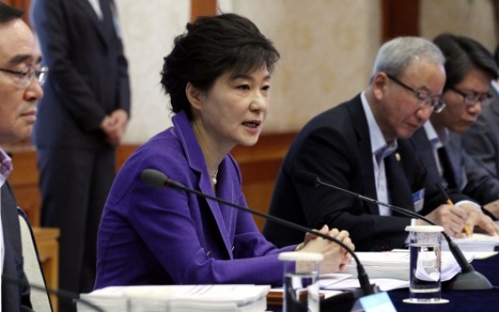 Park aims for fiscal balance within her term