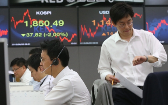 Korean financial markets tumble on planned QE exit