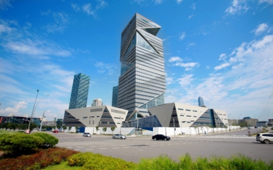 G-Tower in Songdo, hub building for U.N. offices