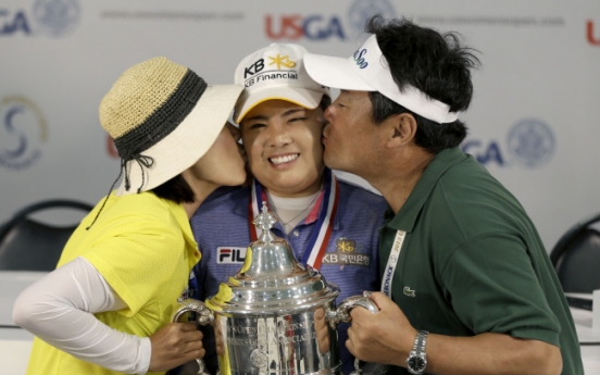 Park In-bee wins U.S. Women's Open for third straight LPGA major