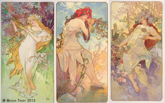 Czech Alphonse Mucha’s paintings show modern art’s beginnings