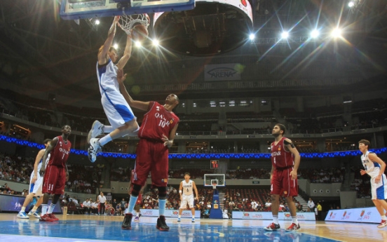 S. Korea beats Qatar to reach semifinals at Asian basketball championship