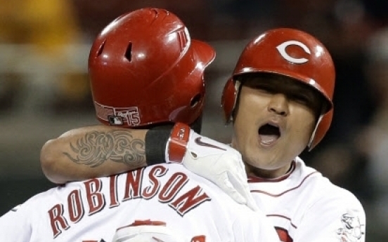 Choo Shin-soo enjoys third 20-20 season in home runs, steals