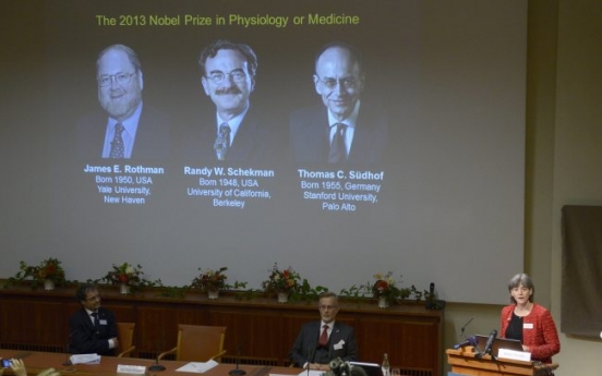 Americans, German win Nobel for cell transport