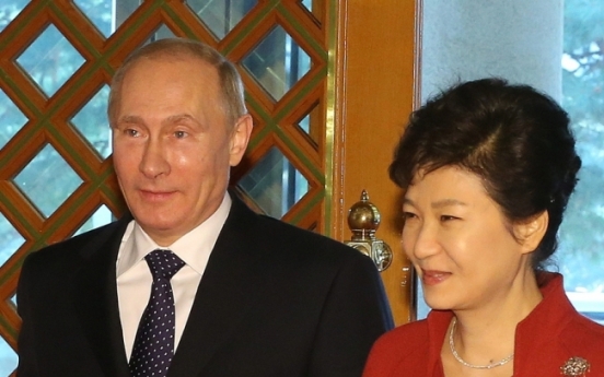 Park, Putin agree to restore trans-Siberian vision