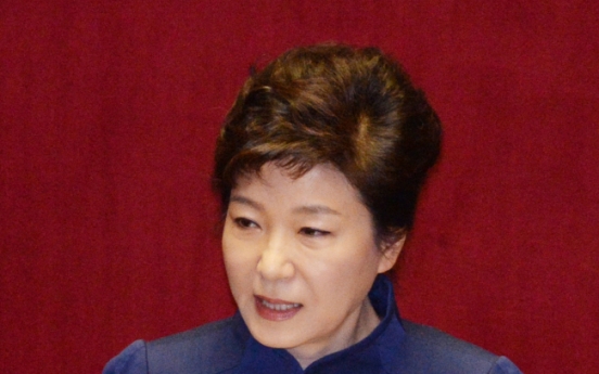 Park’s speech riles opposition