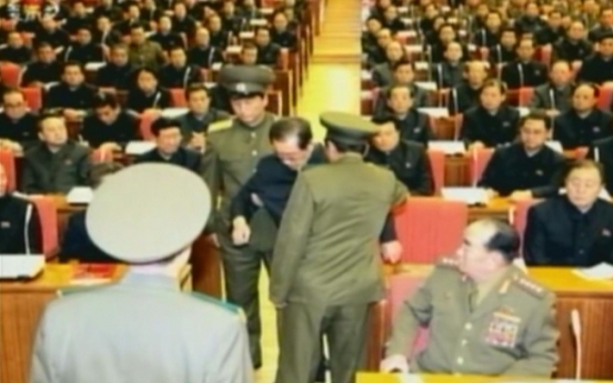 N.K. broadcasts arrest of leader’s powerful uncle