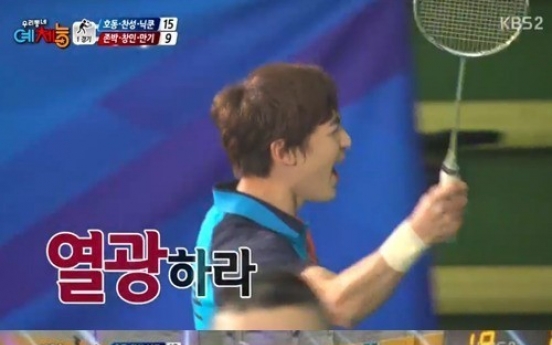 [Photo News] Nichkhun returns as Prince of Badminton