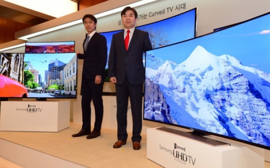 Samsung introduces world’s first curved UHD TV