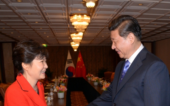 Park, Xi reaffirm opposition to N.K. nukes