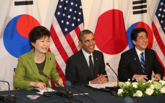 Korea, U.S., Japan agree to convene nuke envoys’ talks