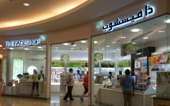 Face Shop pushes global expansion