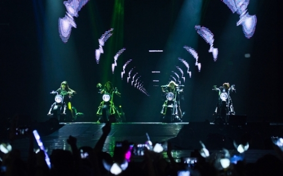 2NE1 mesmerizes Malaysian fans at world tour concert