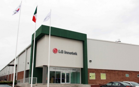 LG Innotek opens auto parts plant in Mexico