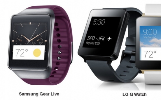 Samsung, LG at war over Android wearables