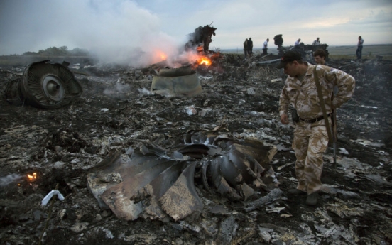 Malaysian plane shot down over Ukraine