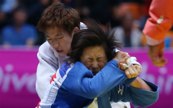 [Asian Games] Judoka Kim Sol-mi wins N. Korea's first medal in Incheon