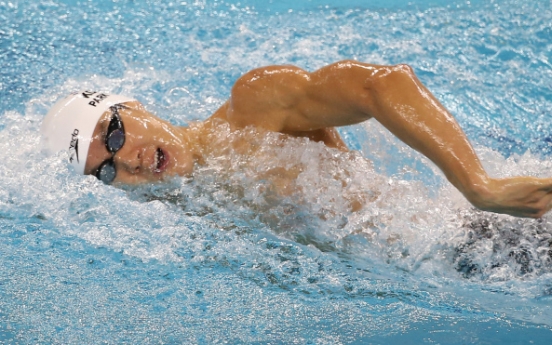 [Asian Games] Park Tae-hwan wins third swimming bronze at Asiad