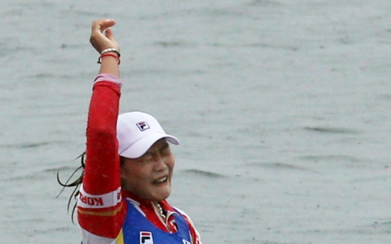 [Asian Games] Kim Ye-ji wins gold in women's single sculls rowing
