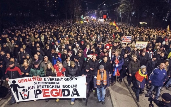 15,000 join anti-Islam march in Germany