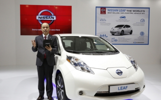 Nissan Korea aims to lead foreign EV market by 2017
