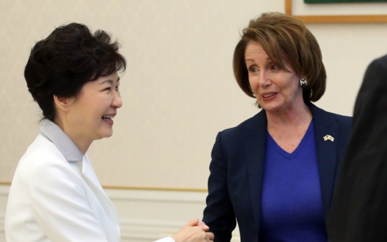 Park meets U.S. House minority leader