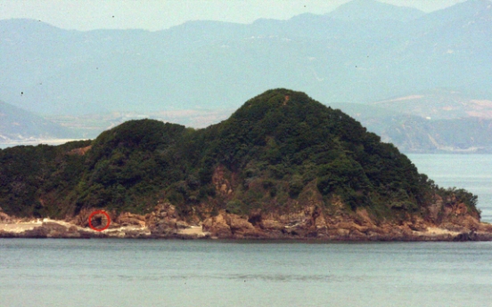 N.K. building military bunkers on border island