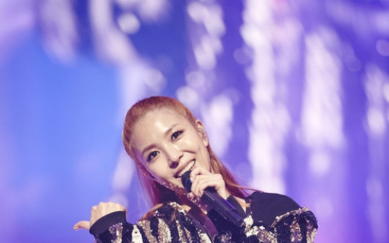 BoA performs 'dream' 15th anniversary concert