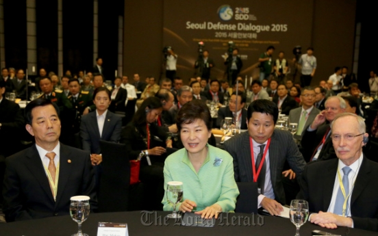 Park calls for international security mechanism