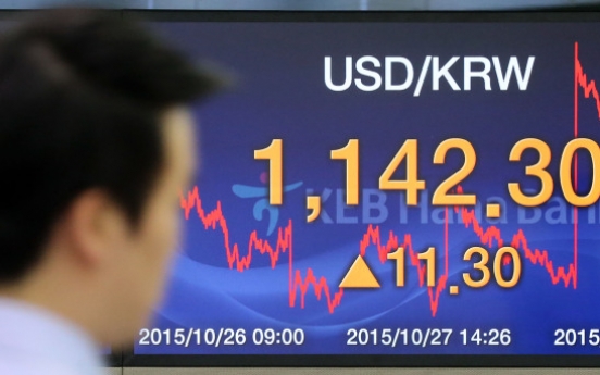 Korean won drops as U.S. Fed hints at rate hike