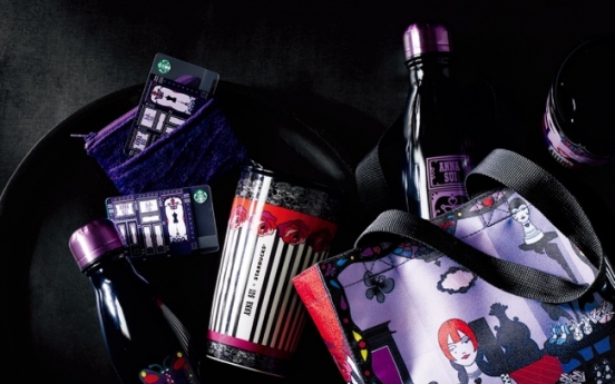 Starbucks, Anna Sui launch collaborative goods