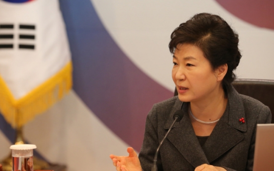 Park urges passage of labor, terror bills