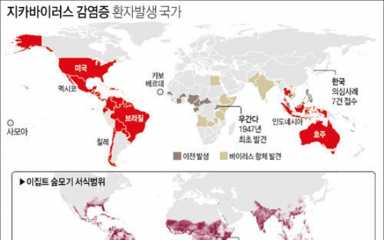 지카 바이러스 의심사례 7건 모두 '음성' 판명(종합)