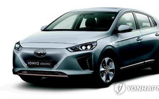 Hyundai pushes to extend Ioniq Electric's range to 400 km by 2020