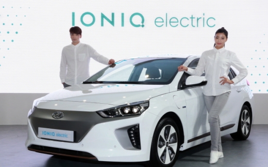 Hyundai Motor to release EV Ioniq soon