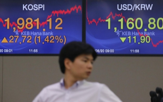 Seoul stocks rebound on eased Brexit woes