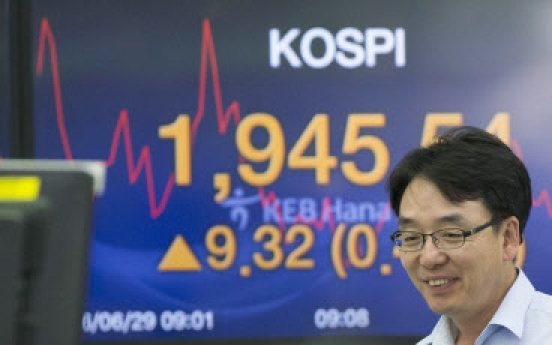 Seoul stocks open higher on US gains, stimulus steps