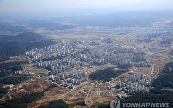 Korea's land prices rise 1.25% in H1