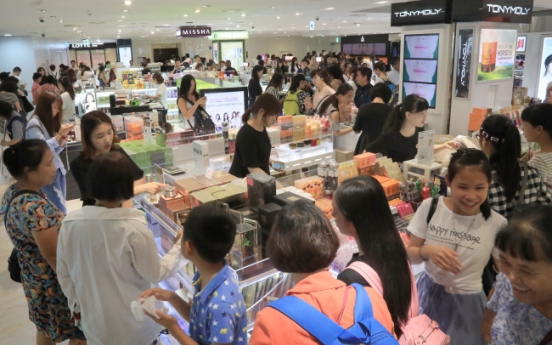 Purchase limits at tax-free shops dampen cosmetics sales outlook