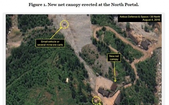 N. Korea's nuclear test site shows continued activity: 38 North