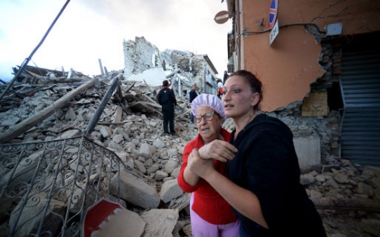 Strong quake rattles central Italy: 'The town isn't here'