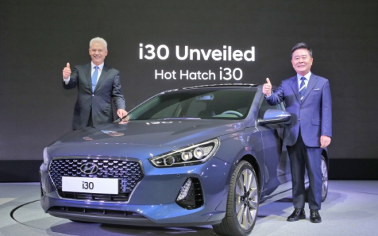 Hyundai rolls out new hot hatch i30