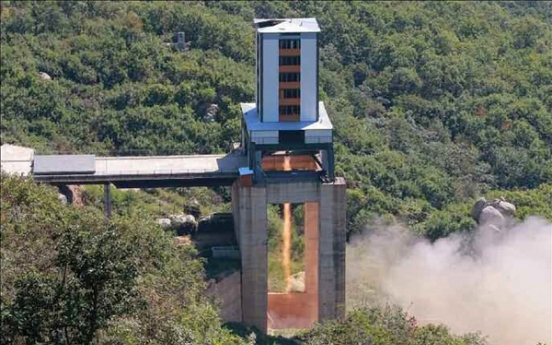 N. Korea claims successful test of new rocket: KCNA